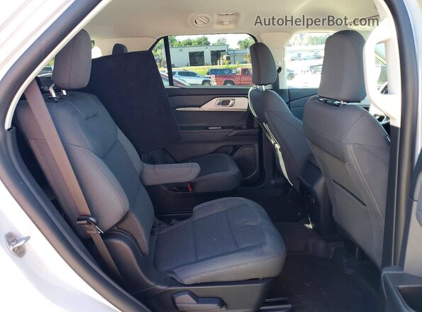 1FMUK8DH5SGC93507 2025 FORD EXPLORER Белый Вид задних сидений