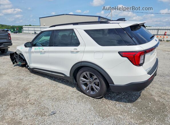 1FMUK8DH7SGC55552 2025 FORD EXPLORER White Задня ліва чверть