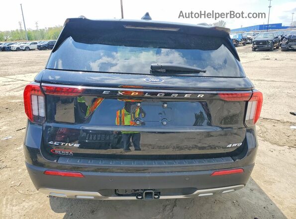 1FMUK8DH7SGC95338 2025 FORD EXPLORER Black Հետևի տեսք