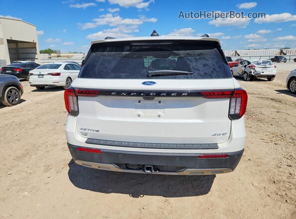 1FMUK8DH8SGC06103 2025 FORD EXPLORER White Rear view