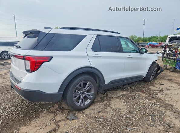 1FMUK8DH8TGA18196 2026 FORD EXPLORER White უკანა მარჯვენა
