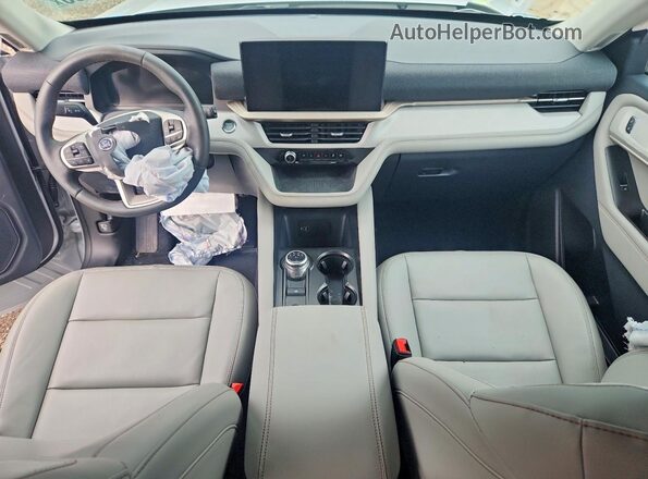 1FMUK8DH8TGA18196 2026 FORD EXPLORER White წინა პანელის ხედი
