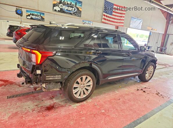 1FMUK8HH2SGA10765 2025 FORD EXPLORER Black უკანა მარჯვენა