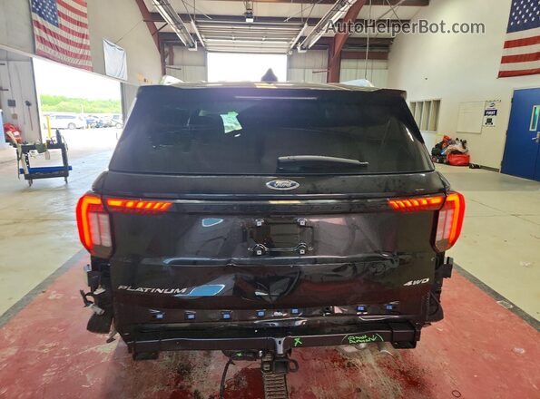 1FMUK8HH2SGA10765 2025 FORD EXPLORER Black უკანა ხედი