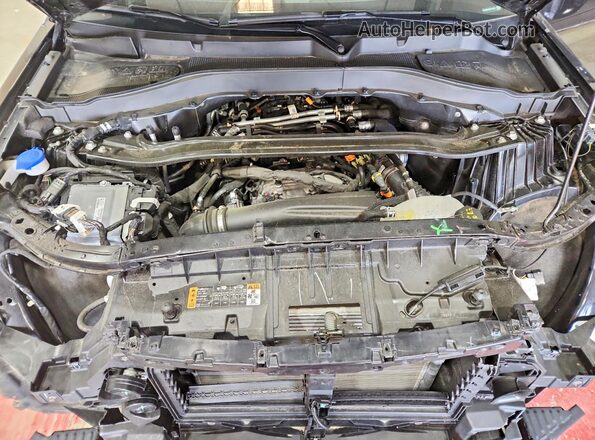 1FMUK8HH2SGA10765 2025 FORD EXPLORER Black ძრავის განყოფილების ხედი