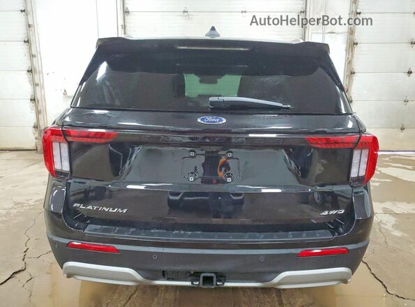 1FMUK8HH6TGA45844 2026 FORD EXPLORER Black Rear view