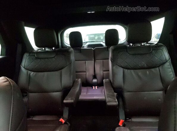 1FMUK8HH6TGA45844 2026 FORD EXPLORER Black Rear seats view