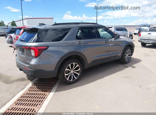 1FMUK8KH0TGA56282 2026 FORD EXPLORER Gray Trasero derecho