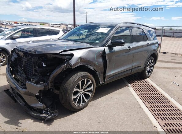 1FMUK8KH0TGA56282 2026 FORD EXPLORER Gray Vista tres cuartos delantera izquierda