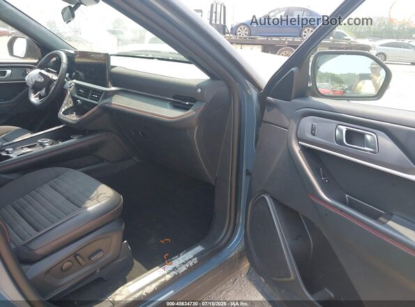 1FMUK8KH3SGC30408 2025 FORD EXPLORER Синий Вид салона спереди