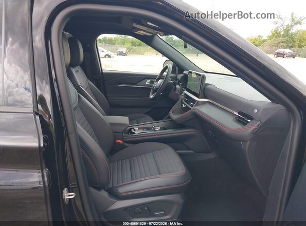 1FMUK8KH3TGA42151 2026 FORD EXPLORER Black Front interior view