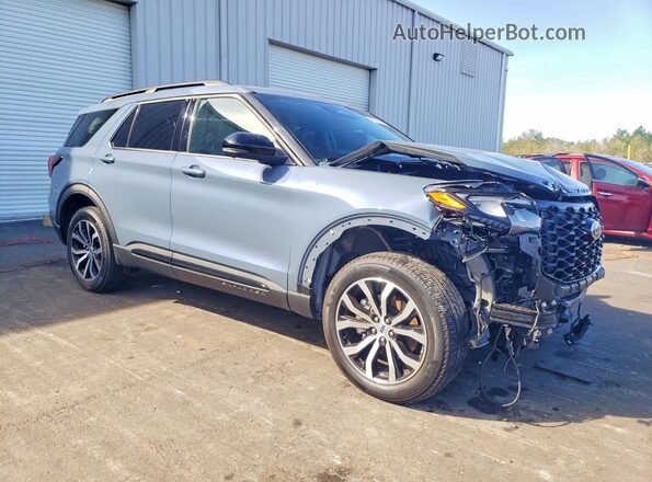 1FMUK8KH4SGC64048 2025 FORD EXPLORER Blue წინა მარჯვენა