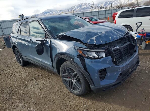 1FMUK8KH6SGA39338 2025 FORD EXPLORER Blue Առջևի աջ