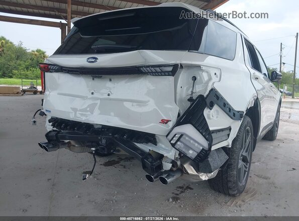 1FMWK7GC0SGC22668 2025 FORD EXPLORER Белый Вид спереди
