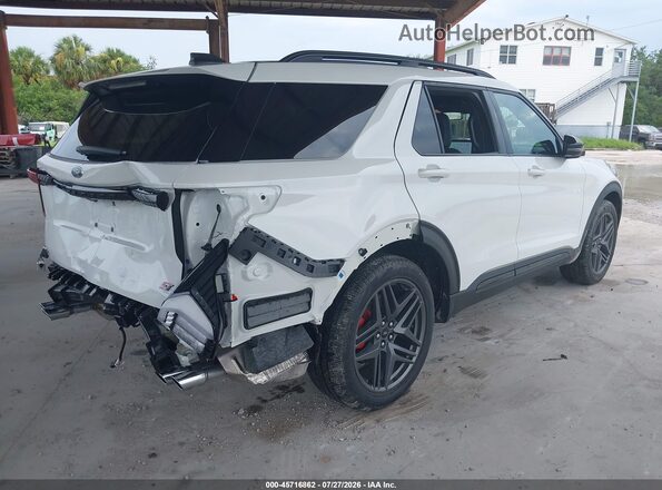 1FMWK7GC0SGC22668 2025 FORD EXPLORER Белый Задняя правая четверть