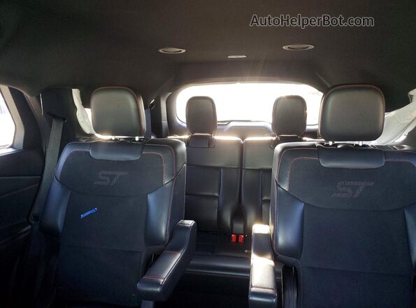 1FMWK7GC8SGB00804 2025 FORD EXPLORER White Հետևի նստատեղերի տեսք