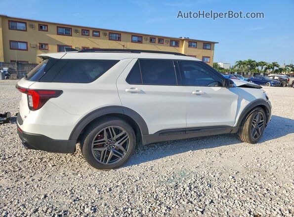 1FMWK7GC8SGB00804 2025 FORD EXPLORER White Հետևի աջ