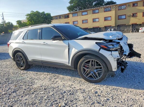 1FMWK7GC8SGB00804 2025 FORD EXPLORER White Առջևի աջ