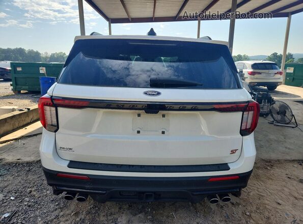 1FMWK7GC9SGB41927 2025 FORD EXPLORER White Widok z tyłu