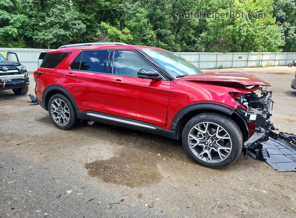 1FMWK7HC0SGC73795 2025 FORD EXPLORER Red Передня права чверть