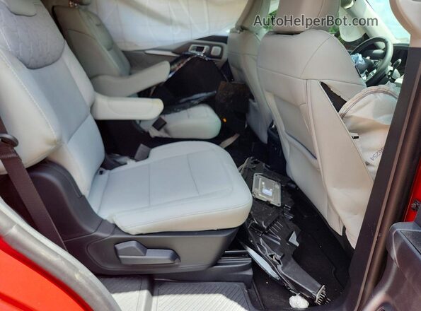 1FMWK7HC0SGC73795 2025 FORD EXPLORER Red Вид задньої частини салону