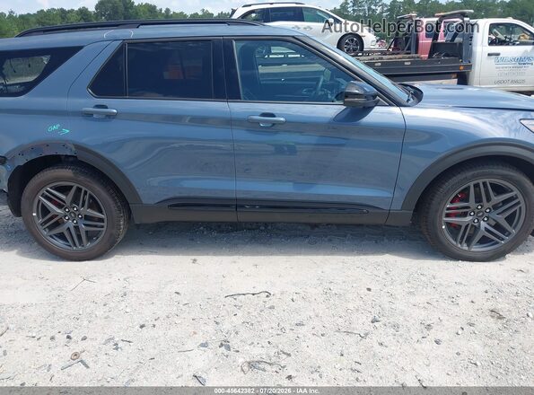 1FMWK8GC0SGD09458 2025 FORD EXPLORER Blue Vista interior trasera