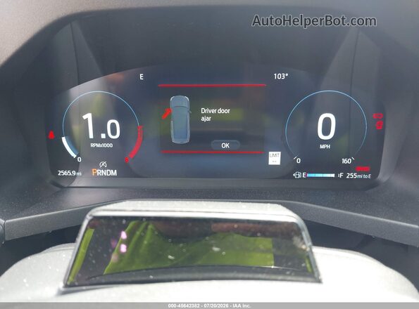 1FMWK8GC0SGD09458 2025 FORD EXPLORER Blue Vista de los asientos traseros
