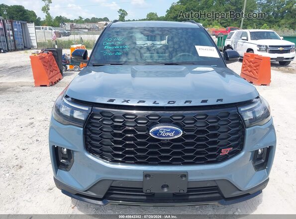 1FMWK8GC0SGD09458 2025 FORD EXPLORER Blue Vista del cuadro de instrumentos