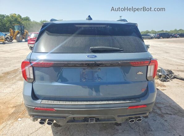 1FMWK8GC1SGC22572 2025 FORD EXPLORER Blue Հետևի տեսք