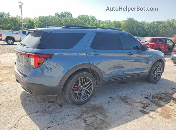 1FMWK8GC1SGC22572 2025 FORD EXPLORER Blue Հետևի աջ