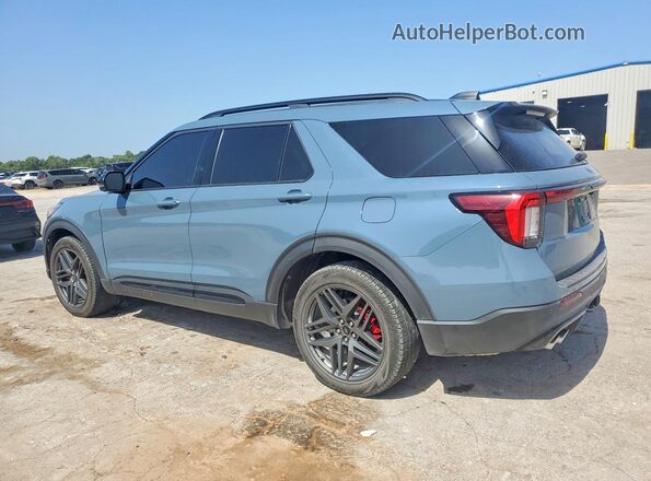 1FMWK8GC1SGC22572 2025 FORD EXPLORER Blue Հետևի ձախ