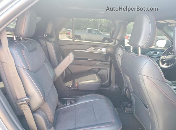 1FMWK8GC1SGC22572 2025 FORD EXPLORER Blue Սալոնի հետևի տեսք