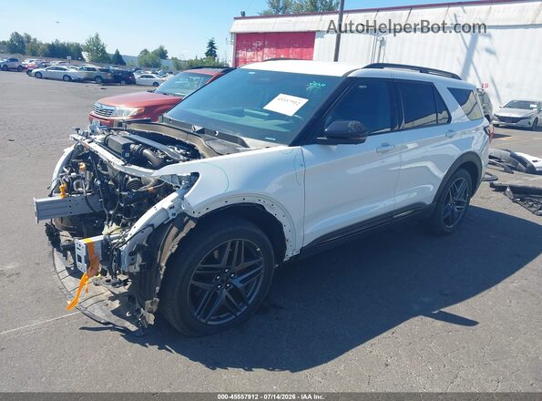 1FMWK8GC2SGB17331 2025 FORD EXPLORER White Передня ліва чверть