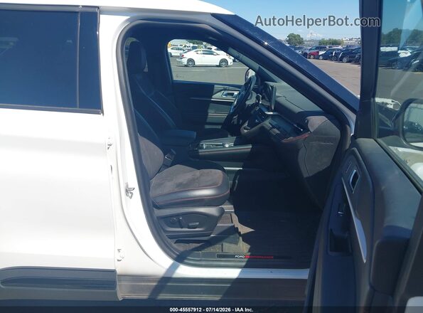 1FMWK8GC2SGB17331 2025 FORD EXPLORER White Вид салону спереду
