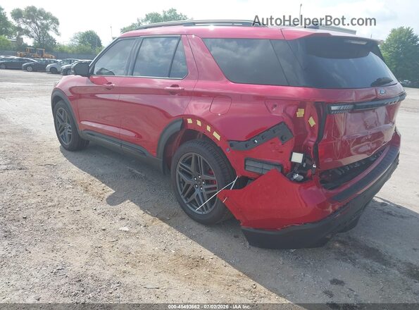 1FMWK8GC2TGA21782 2026 FORD EXPLORER Red Rear left