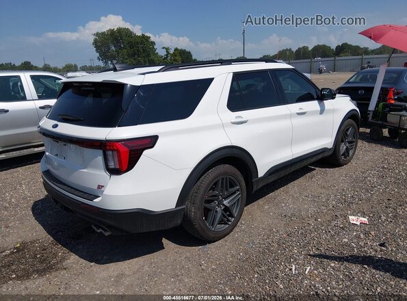 1FMWK8GC4SGC22047 2025 FORD EXPLORER White Tył prawy