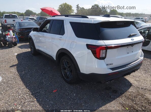 1FMWK8GC4SGC22047 2025 FORD EXPLORER White Tył lewy