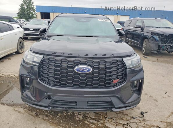 1FMWK8GC5SGA09642 2025 FORD EXPLORER Черный Вид спереди