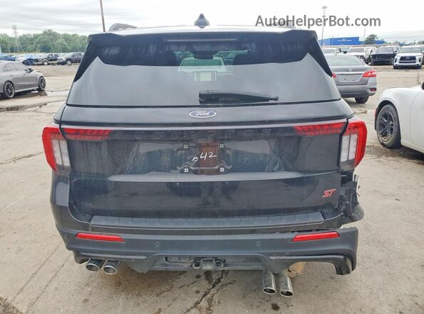 1FMWK8GC5SGA09642 2025 FORD EXPLORER Черный Вид сзади