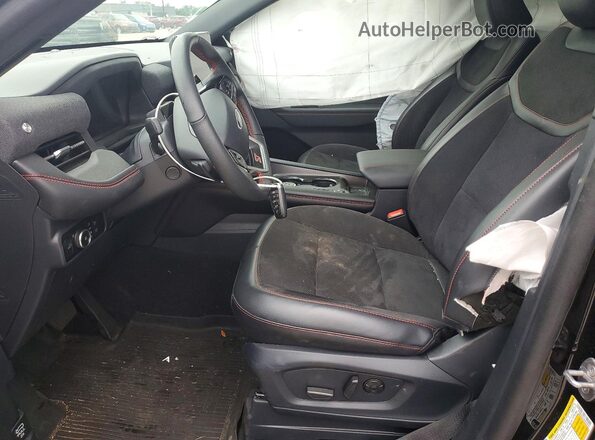 1FMWK8GC5SGA09642 2025 FORD EXPLORER Черный Вид салона спереди