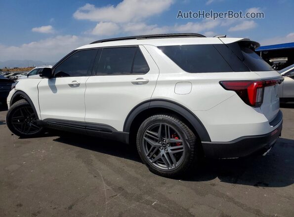 1FMWK8GC6SGC87269 2025 FORD EXPLORER White Հետևի ձախ