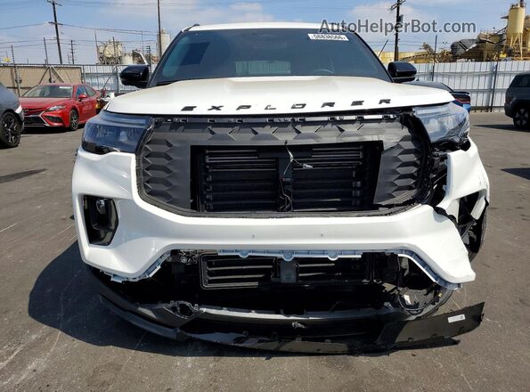 1FMWK8GC6SGC87269 2025 FORD EXPLORER White Դիմացի տեսք