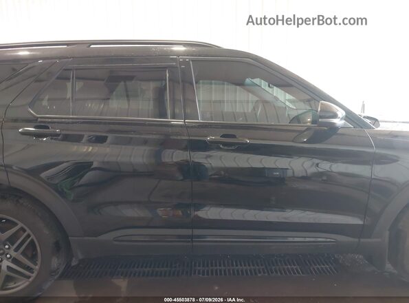 1FMWK8GC8SGA39685 2025 FORD EXPLORER Black Rear interior view