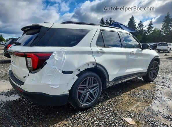 1FMWK8GC8SGC98659 2025 FORD EXPLORER White Tył prawy