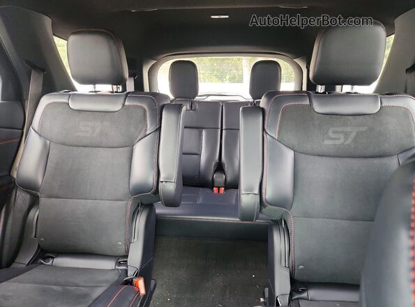 1FMWK8GC8SGC98659 2025 FORD EXPLORER White Widok tylnych siedzeń