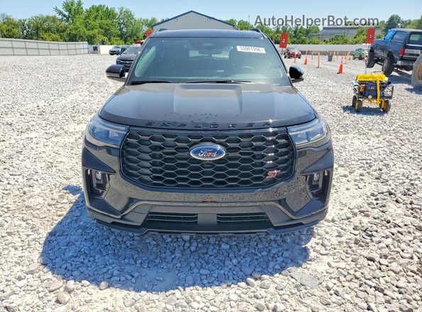 1FMWK8GC8TGA54107 2026 FORD EXPLORER Black Front view