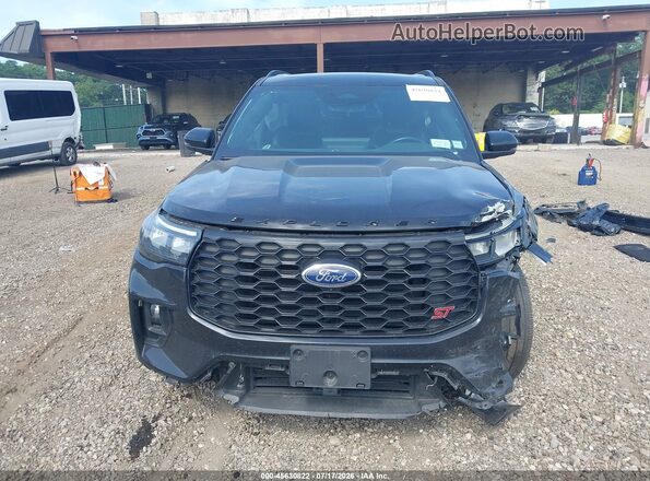 1FMWK8GCXSGC37278 2025 FORD EXPLORER Черный Вид задней части салона