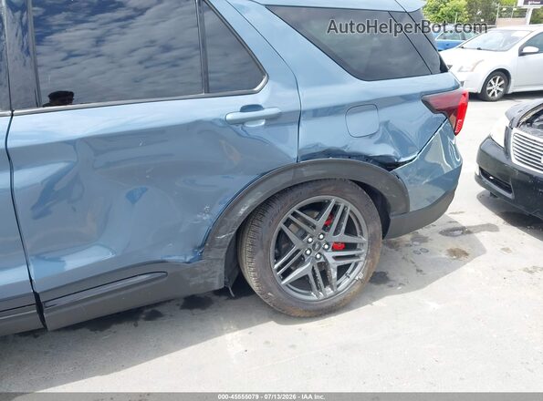 1FMWK8GCXSGC56817 2025 FORD EXPLORER Blue Вид спереду