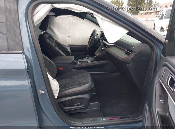 1FMWK8GCXSGC56817 2025 FORD EXPLORER Blue Вид салону спереду