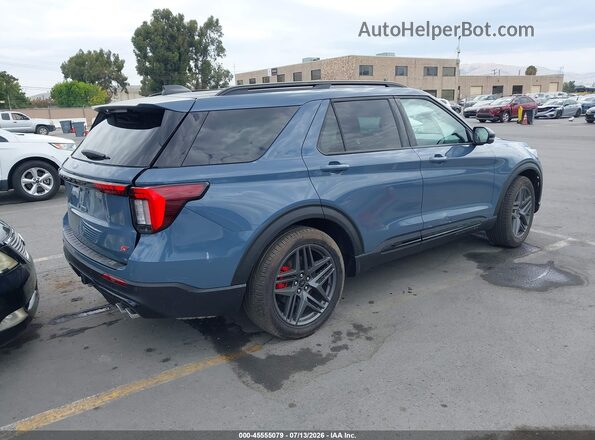 1FMWK8GCXSGC56817 2025 FORD EXPLORER Blue Задня права чверть